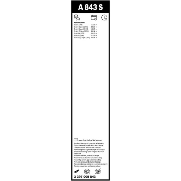 Фото - Щетка стеклоочистителя Bosch Aerotwin 550/550мм (3 397 009 843)